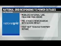 National Grid responding to power outages