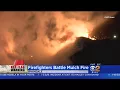 Firefighters Extinguish Small Fire In Sunland-Tujunga