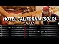 Download Lagu Eagles - Hotel California solo (Guitar lesson with TAB)