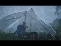 Download Lagu ⛈️EXTREME BRUTAL STORM‼️TRYING TO PUT TWO TENTS INTO ONE IN THE MIDDLE OF BAD WEATHER⛈️
