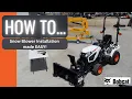 How to SNOW BLOWER installation made EASY