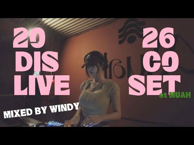 DJ WINDY 윈디 at WINDY Pick' Genre, Seoul 2026 artwork