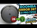 5 Easy Fixes for Roomba Error 26