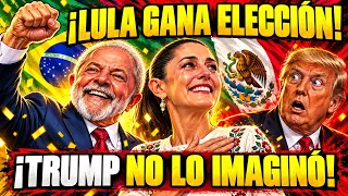 LULA GANA ELECCIÓN, frena trampa de EEUU. CLAUDIA sale a llorar, TRUMP no lo puede creer.