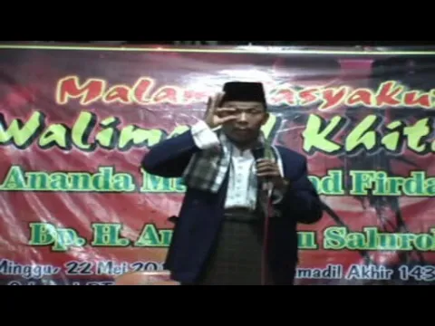 Download MP3 MALAM TASYAKUR # # BERSAMA BPK. K.H  MUHAMAD SHOLIKHIN, ARDI, AR. # DARI  ASTANA JAPURA \