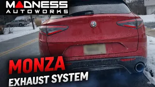 Alfa Romeo Stelvio 2 0 Monza Exhaust System Madness Autoworks