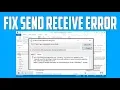 How to Fix Outlook Send Receive Error Solved