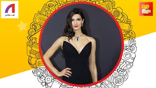 النجمة المصرية تارا عماد على ال   ريد كاربت  مع  توب موشن  دندنها