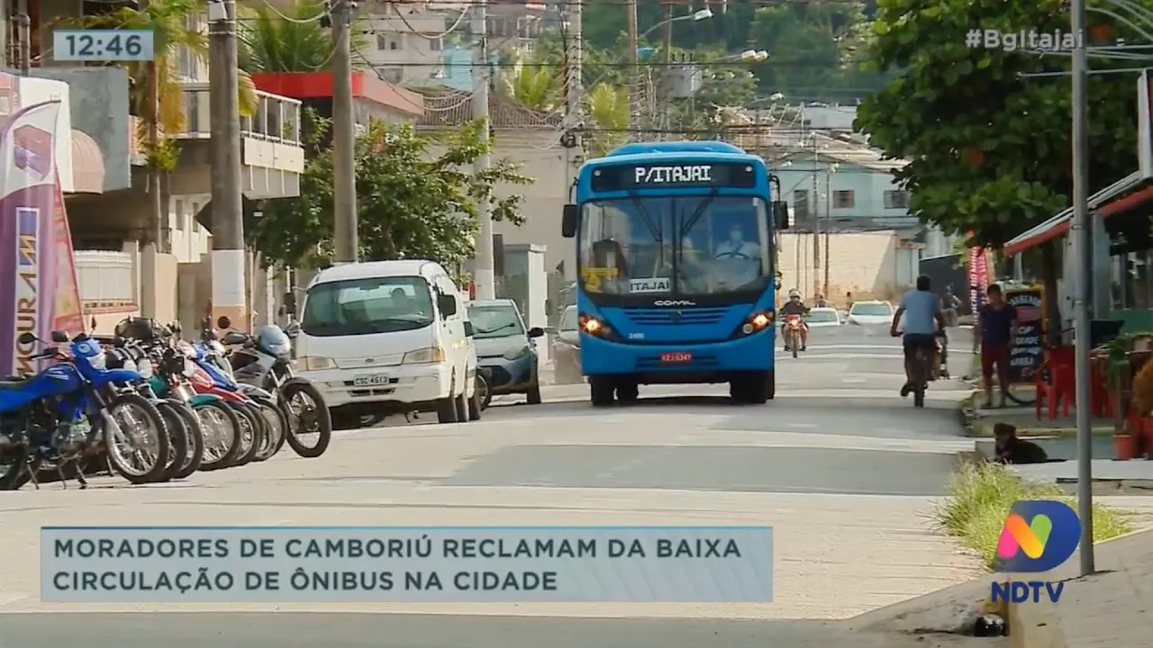 Moradores de Camboriú reclamam da baixa circulação de ônibus
