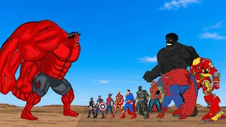 What If Evolution Of Hulk vs Spider-Man, Superman, BATMAN: Who Is The Strongest??? | Power Levels