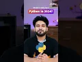 Should I Really Learn Python In 2024 Intellipaat