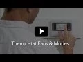 Thermostat fans modes