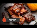 Smoked Pork Belly Bites on Masterbuilt Gravity Series 800 Grill Recipe by Rasheed Philips