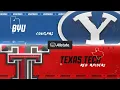 BYU vs Texas Tech - NCAA Football 11/8 Full Game Highlights [College Football 26 simulation]