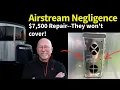 Airstream Negligence 7 500 repair they won t cover