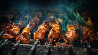 Delicious MIXED KEBABS Authentic BBQ Experience