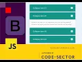 How to build a beautiful and simple bootstrap accordion for your website