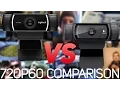 Logitech C920 vs C922 Webcam Comparison 720p 60 FPS 60FPS Detection Test