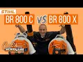 Stihl BR 800 C vs X Backpack Leaf Blower Comparison