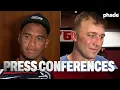 Falcons QBs Tua Tagovailoa Jack Strand more speak after first preseason game Press Conference