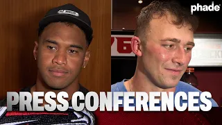 Falcons QBs Tua Tagovailoa Jack Strand more speak after first preseason game Press Conference