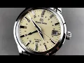 Grand Seiko GMT Automatic SBGM221 - Ivory Dial Hands-on Review Features Overview