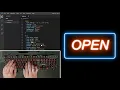 ASMR Programming - FLICKERING NEON SIGN EFFECT USING CSS TEXT BOX SHADOW HTML CSS