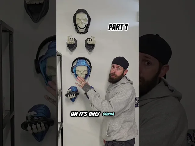 Wall Mounted Grim Reaper / Controllers and Headset Holder video thumbnail