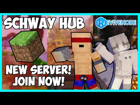 Minecraft server video for Schway Hub - Bedwars, PVP & More!