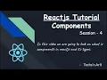 Reactjs Tutorial - Components Reactjs Techs n Arif Tamil