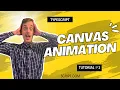 Canvas Interactive Animation with TypeScript