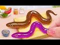 Download Lagu Top 1 Seafood Recipe 😍 Best Of Miniature Noodles and Grilled Eel Rice Bowl 😍 Tina Mini Cooking