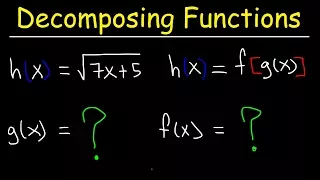 Decomposing Functions - Composition of Functions