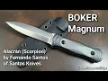 THE SHARPEST EDGE BOKER Magnum Alacran Scorpion by Fernando Santos of Santos Knives