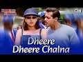Download Lagu Dheere Dheere Chalna | Dulhan Hum Le Jayenge | Salman, Karishma Kapoor | Alka, Sonu Nigam | 90s Hits