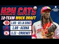 H2H Categories 12-Team Full Mock Draft on Yahoo I Fantasy Baseball Advice