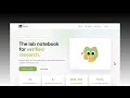 ResLab The Lab Notebook for Verified Research