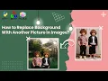 Change background using python How to replace background image with another image using Pixellib