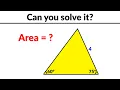 The Impossible Triangle Area Problem
