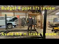 Budget 4 post lift buyer s review No sponsors