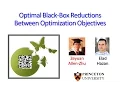 Optimal Black-Box Reductions Between Optimization Objectives