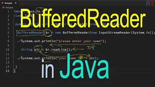 Java-55 - BufferedReader Class in Java User Inputs in Java