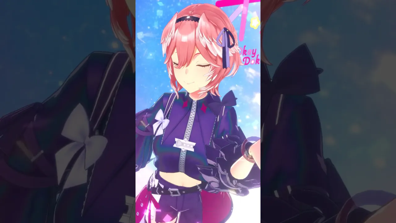 【MMD】明日ソロライブ楽しみ✨ #オキドキ #AZKi #shorts #hololive