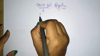 Quick Sort Algorithm Example Part - DAA Lec-18 Bhanu Priya
