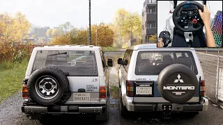 Nissan Patrol & Mitsubishi Pajero - Forza Horizon 6 Online | Logitech g29 gameplay