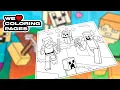 Minecraft Coloring Page WE COLORING PAGES