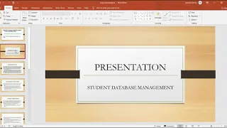Object Oriented Programming Case Study Student Database Management System Java