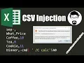 Excel CSV Injection