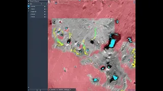 Exploring the site with Lunar QuickMap