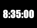8 HOUR 35 MINUTE TIMER 515 MINUTE COUNTDOWN TIMER LOUD ALARM